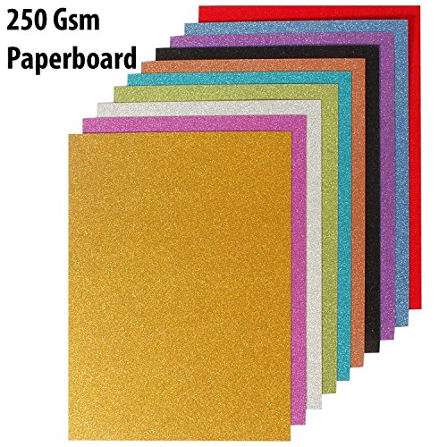 Red Rock™ Self-Adhesive Glitter Foam Sheets Sticky Back Foam Sheets Pack of 10 RS.299 (57.00% Off) - Amazon