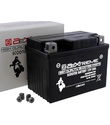 NHK 12V 5Ah Scooter Gel Battery Maintenance Free YT4A-3 YTX4L-BS