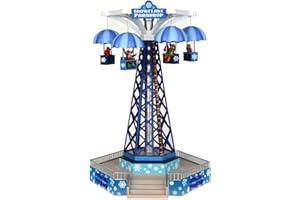 Lemax Carnival-Sights & Sounds: Snowflake Paradrop-(34634-UK), wielokolorowy