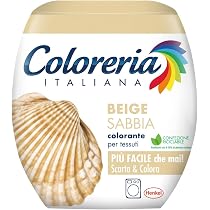 Coloreria Italiana Grey Colorante Tessuti e Vestiti in Lavatrice ...