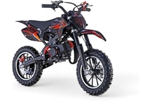 ‎KXD KXD 703 2Takt - 4Takt 49ccm Dirt Bike Dirtbike CrossBike Enduro DirtBike pocket 49cc Pitbike PocketBike Motocross Motorrad Motorbike Motorsport Pocket (Orange, KXD 703A 2Takt)