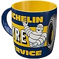 Nostalgic-Art Retro Coffee Mug, 330 ml, Michelin – Tyre Service – Gift idea for Motor Fans, Ceramic Cup, Vintage Design