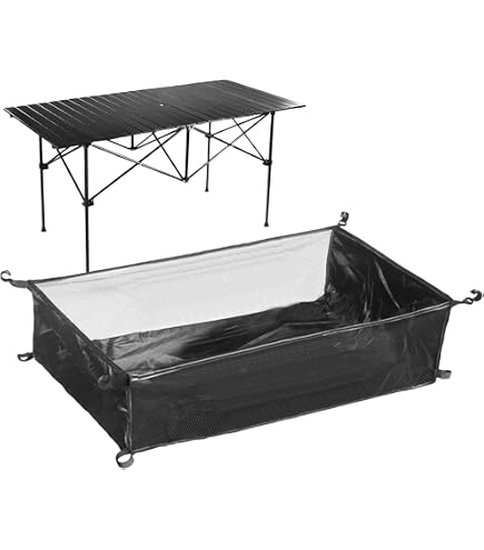 ablagenetz campingtisch Crespo M für Campingtische, Grau Garten Finish - Please Select:Antique Pewter Lösung Cube Stereo Hybrid Paques