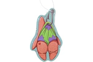 ‎DUB SPENCER 1x Duftbaum lustiger Seestern Patrick Auto Lufterfrischer | Ocean Duft Aroma | Schwamm Tentakel Bikini Autoduft Duftspender (1)