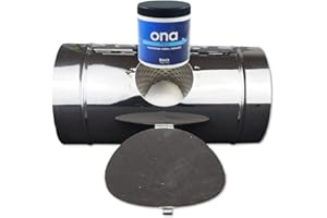 GLORIA Ona Odour Control DUCT 8" (Holds Ona Blocks) Fits on Fan, Filter, Duct