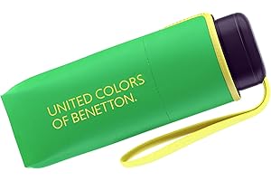 HAPPY RAIN Benetton Taschenschirm Ultra Mini Flat Solid - Green