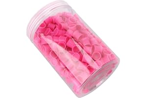 ‎EJOYOUS 300pcs Tattoo Ink Cup, Einweg-Silikon Tattoo Pigment Cup Farbkappen Augenbraue Eyeliner Lippe Augen Tattoo Pigment Cup Tattoo Tools 12mm