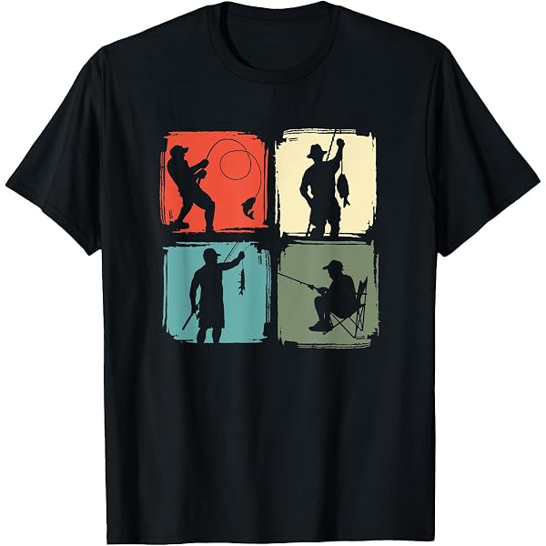 Maglietta Da Pesca Per Uomo - Regalo Divertente Per Pescatore - 100% Cotone