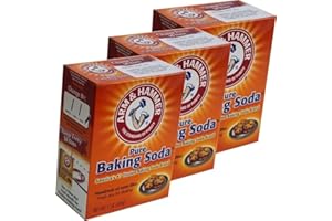 SENTICUM Arm & Hammer Baking Soda 454g| Baking Soda | Used with White Vinegar | Baking Soda For Cleaning | Arm & Hammer | Baking Soda - Pack of 3
