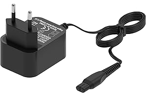 MJXYXCDH 4.3V Rasoir Chargeur pour Phillips Oneblade MG3720 MG3730 MG5720 MG5730 QP2520 QP2620 QP2570 Tondeuse Electrique pour One Blade Cordon Alimentation