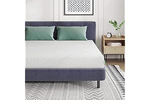 Novilla Materace 140x190, 9-strefowy materac piankowy, odwracalny lato/zima, oddychający i wygodny, Oeko-Tex Wysokość 18 cm