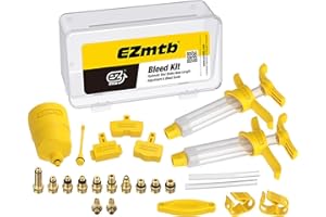 Tongdejing Kit de frenos sangrantes para bicicleta, purgador hidráulico de descuento de frenos para Shimano, para Magura y Tektro, para la serie Sram, herramientas de reparación de frenos de bicicleta