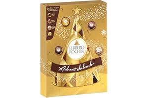 Ferrero Rocher Calendrier de l avent sélection assortiment chocolat noir et lait - Le calendrier de 300g