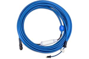 Dolphin Genuine Replacement Part — Durable 60 FT Blue Cable with Swivel for Tangle-Free Operation — Part Number 9995862-DIY