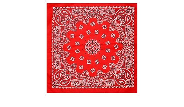 Neckerchiefs Clothing Fabfive Hav A Hank Red Made In The Usa Bandana