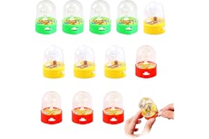 YUNHENTONG Finger Basketball Jouet,12 PCS Jouet de Basketball de Doigt,Jeu de Basketball à Doigts de Bureau,Jeux Flipper,Jeu de Basketball,Soulager la Pression Mini Jeux Enfants, pour Fêtes d'enfants