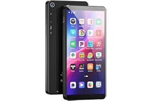 144GB MP3 Player with Bluetooth and WiFi, Android 13.0 system, Bluetooth 5.0, Oilsky Music Player with Spotify,Pandora,Amazon Music, 13PM Camera, 5.5" Touch Screen MP4 MP3 Player with App, Up to 1TB