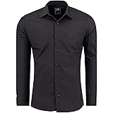 GILLSONZ Kinder Party Hemd Langarm - Bügelleicht In 8 Farben Gr. 86-158