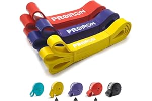 ‎PROIRON PROIRON Resistance Bands, Widerstandsbänder Set für Kraftraining, Pull Up Fitnessbänder, Bänder Krafttraining für Fitness/Sport/Muskelaufbau/Klimmzug/Yoga/Crossfit