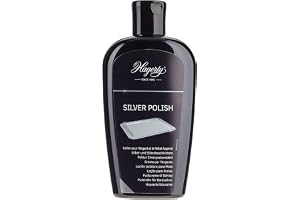 Hagerty Silver Polish 250 ml I effektiv silverpolering för silver och försilvrad metall I polerpasta med omedelbar effekt för vaser ram tillbehör dekorationsartiklar etc. I för förnyad glans