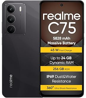 realme C65 スマートフォン 金色 Realme C65 DUAL SIM 256GB ROM + 8GB RAM (GSM ONLY | NO CDMA