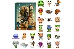 Introti Tung Tung Tung Sahur Advent Calendar, Tralalero Tralala Figure Toys, 24 Day Tung Tung Tung Sahur Figure Countdown Calendar Collection Decoration Gifts