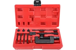 FreeTec Juego de Herramientas de Remachado Desmantelador de Cadena de Moto