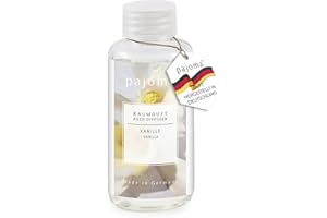 ‎PAJOMA pajoma® Raumduft Nachfüllflasche 100 ml, Vanille | Nachfüller für Lufterfrischer | intensiver und hochwertiger Duft in Premium Qualität