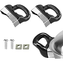 Manici Di Ricambio Per Pentola A Pressione - Set 2 Pezzi In Alluminio | Con Viti Di Sicurezza E Foro Per Appendere - Foto 8