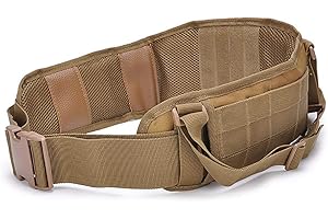LUUFAN Tactical Belt Security Militär Molle Gürtel Heavy Duty einstellbar mit freiem Gurt für Aktivitäten im Freien