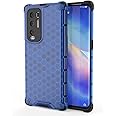 Liner Case for Oppo Find X3 Neo Case, Soft TPU Rubber Shockproof Silicone Protective Case [Strengthen Version with Four Angles] [Camera Protection] – Blue