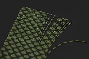 Tigofly 5 pcs 5 colors Silicone Skirts Grizzly Barred Round Rubber Legs Strands Lures Making Fly Tying Materials