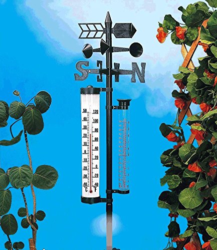 Wetterstation groß mit Regenmesser,1 Stück