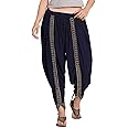 SriSaras Harem Pants/Dhoti for Women Free Size (28 Till 36)