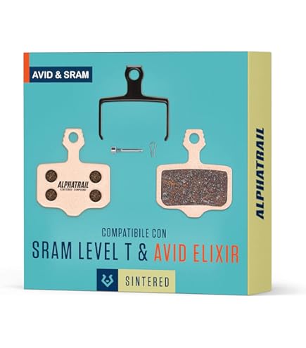 Coppia pastiglie freni a disco SRAM LEVEL ELIXIR SINTERIZZATE
