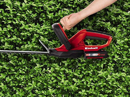 Einhell Akku Heckenschere GE-CH 1846 Li Set Power X-Change (Lithium Ionen, 18 V, 460 mm Schnittlänge, 15 mm Zahnabstand, 2,3 kg, inkl. 1,5 Ah Akku und Ladegerät) - 9