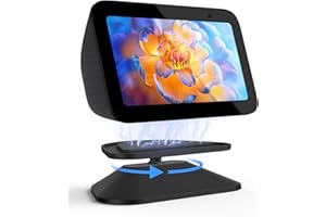 Maxonar Soporte Compatible con SH0W 5 (3ª Gen.), Soporte Ajustable para SH0W 5, Soporte Magnético con Base Antideslizante, Giratorio 360 Grados, Función de Inclinación, Negro