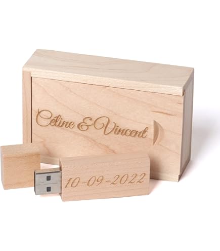 Memoria USB De Madera Personalizado