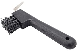 Shires Hoof Pick/Brush-Black One Size