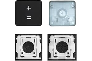 CTBDZ Capuchon de clé individuel avec charnière de rechange pour MacBook Pro (M1 M2) A2141 A2251 A2289 A2338 A2442 A2485, remplacement pour MacBook Air A2179 A2337 A2681 (touche « + = »)