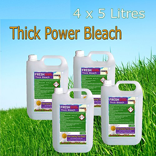Preisvergleich Produktbild 4 x 5L Flasche von Industrie Bleichen