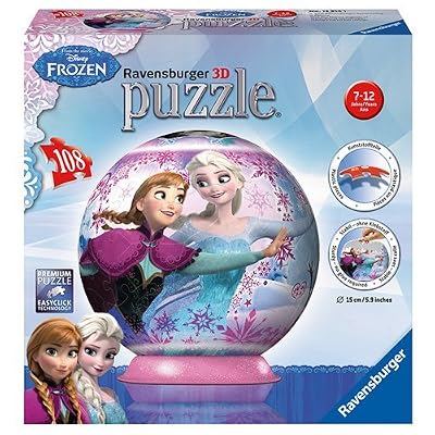 Ravensburger - 12214 - Puzzle 3d - Reine des Neiges - 108 Pièces