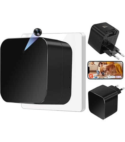 LXMIMI Hidden USB Camera, HD 1080p, Mini Spy Camera, USB Charger