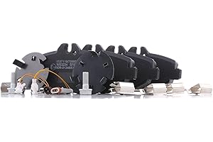 RIDEX Juego de pastillas de freno Delantero con contacto avisador de desgaste |