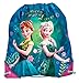 Produktbild Ragusa-Trade Disney Frozen - Die Eiskönigin ELSA Anna Olaf - Turnbeutel Sportbeutel Schuhbeutel, 38 x 34 cm, Tuerkis