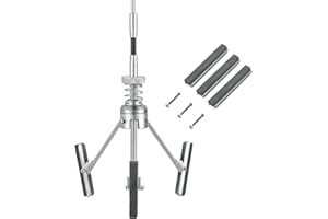 DASBET Engine Brake Cylinder Hone | Engine Cylinder Hone Tool for Grinding Holes Adjustable Deglazer 2" to 6-1/2" (5.08 cm to 16.51 cm) Diameter with Extra 3-Piece 3'' Long Stones 220 Grit (3")