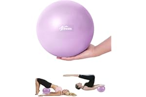 ‎MUPACK Mupack Gymnastikball Klein Pilates Ball - 25 cm Yoga Pilates Ball,Gymnastikbälle Kinder, Kleine Übung Ball,Dicker Anti-Burst Gymnastikball, Overball, Soft Pilates Ball, Fitness Ball für Yoga