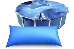 BSEICAL Coussin Piscine Hivernage Rectangle 8×4ft, Coussin Gonflable Piscine Hivernage, Ballon Hivernage Piscine Hors Sol Hiver, Flotteur Hivernage Piscine, Accessoires Spa Oreiller de Piscine (1 Pièces)