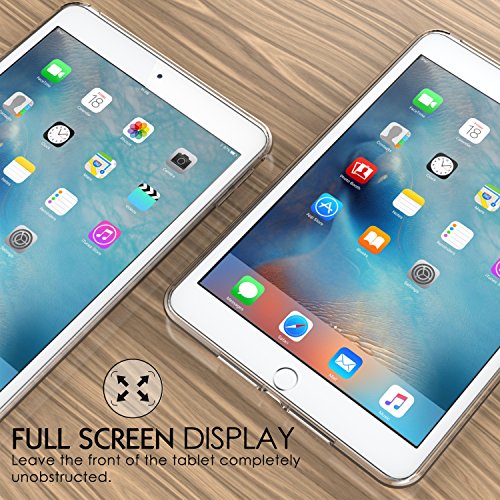 MoKo Hülle für iPad Mini 4 – Flexible TPU Schale Schutzhülle Hülle Case Cover Etui Tasche Bumper für Apple iPad Mini 4 2015 Genaration 7.9 Zoll IOS Tablet,Transparent - 6