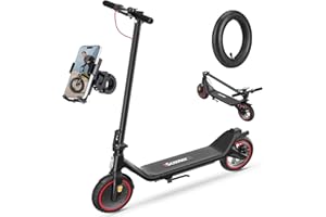 iScooter Electric Scooter, i8L Electric Scooters Adult with Cuise Control, 30KM Long Range, 350W Motor,3 Speed Mode, Double Braking System Fast E Scooter for Adults and Teens